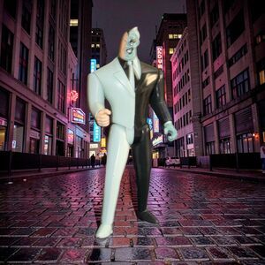 1992 Vintage Kenner Two Face Batman The Animated Series Action Figure A53